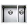 HorecaTraders sink glossy stainless steel 400x580x200