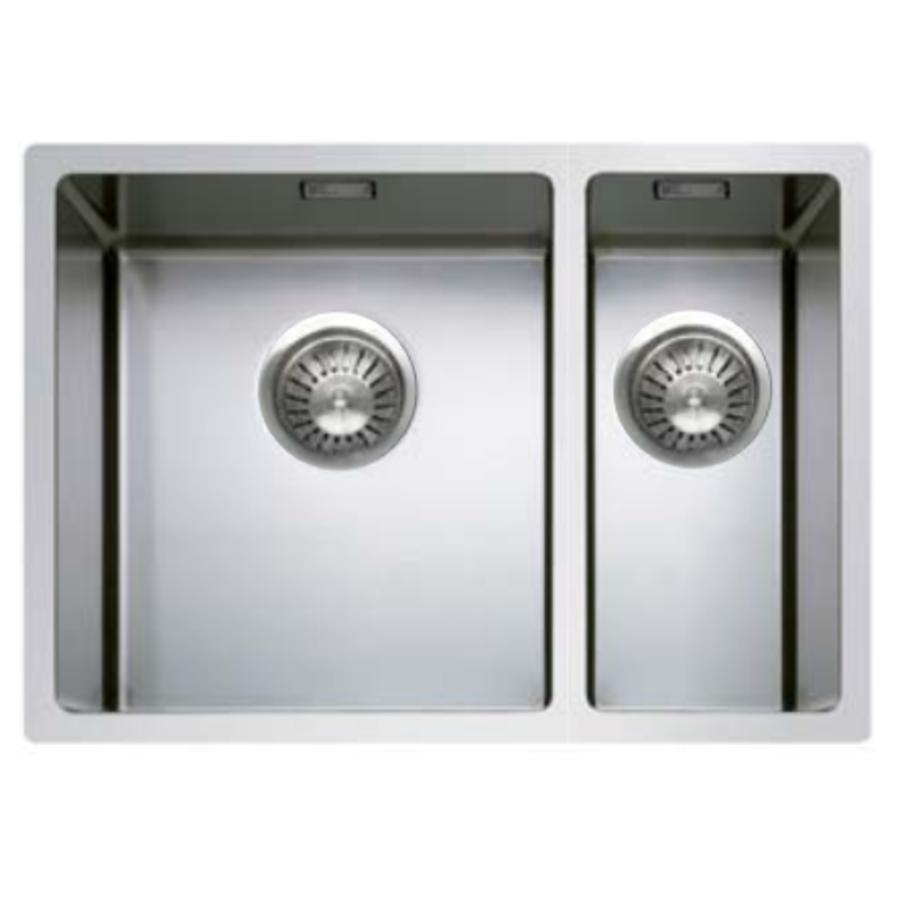 HorecaTraders sink glossy stainless steel 400x580x200