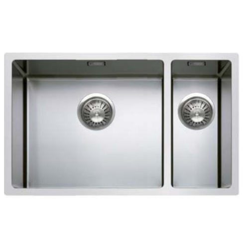  HorecaTraders Stainless steel sink 40x68x20 CM 