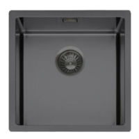 Silver stainless steel sink | 38 x 44 x 20 cm |