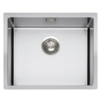 HorecaTraders Sink stainless steel | 54 x 44 x 20 cm