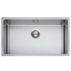 HorecaTraders Sink stainless steel | 78 x 44 20 cm |