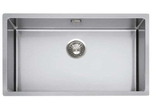  HorecaTraders Stainless steel sink | 78 x 44 x 24 cm | 