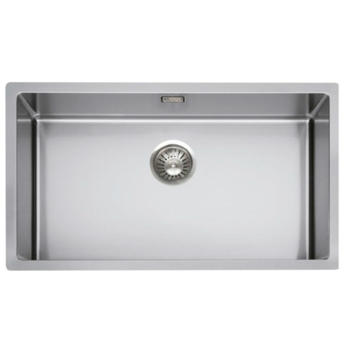  HorecaTraders Sink stainless steel | 78 x 44 20 cm | 