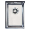 HorecaTraders Sink stainless steel polished 27x40x19.5 CM