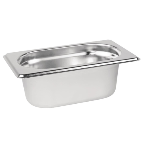  Vogue Stainless steel GN container 1/9 | 3 sizes 