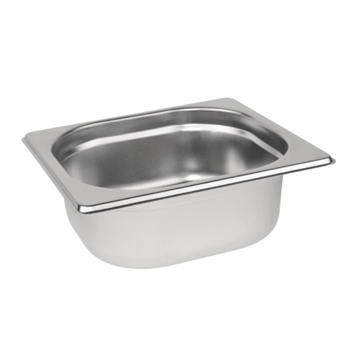  Vogue Stainless steel GN containers 1/6 | 4 sizes 