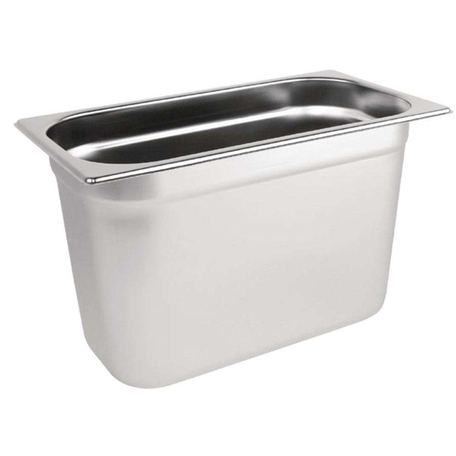 Stainless steel GN container 1/3 | 6 Formats