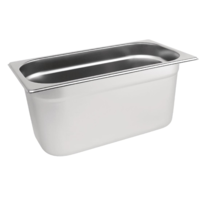 Stainless steel GN container 1/3 | 6 Formats