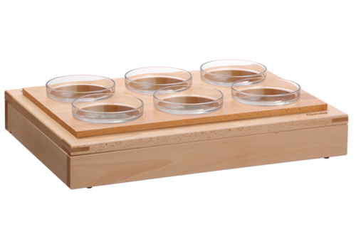  Bartscher Holz-Design-Buffet für Schüsseln (6 Stück) 