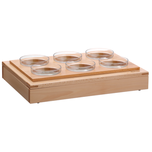  Bartscher Holz-Design-Buffet für Schüsseln (6 Stück) 