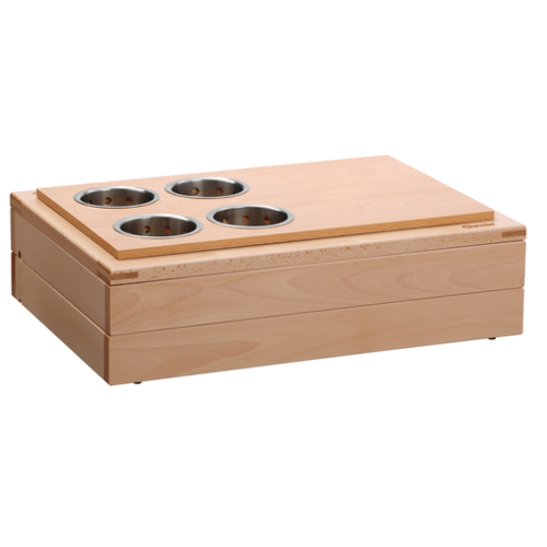  Bartscher Holzdesign Buffet für Besteck (4-teilig) 