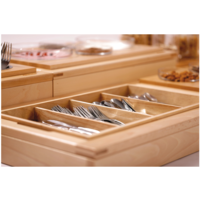 Buffetsystem-Set aus Holz |40,6 x 58 x 96 cm|