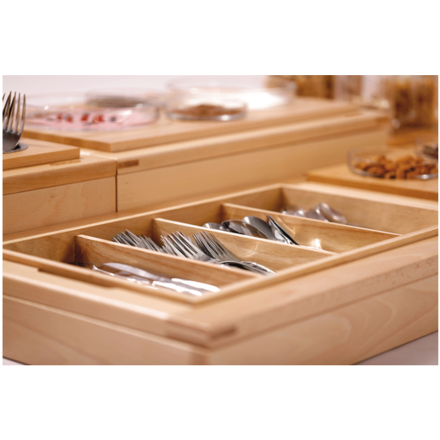 Ensemble de buffet en bois | 40,6 x 58 x 96 cm |