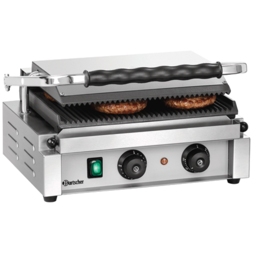 Grill de contact Bartscher avec minuterie intégrée