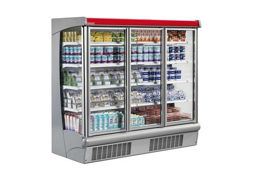  HorecaTraders Wall refrigerated cabinet with doors 