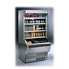 HorecaTraders Stainless steel wall refrigerated unit - Incl. Defrost water evaporation - Automatic defrost