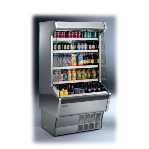  HorecaTraders Stainless steel wall refrigerated unit - Incl. Defrost water evaporation - Automatic defrost 