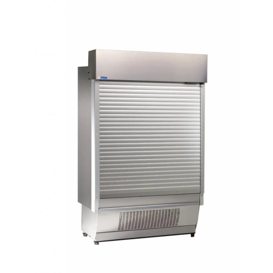 Wall cooling with electric roller shutter - Electronic control - Stainless steel