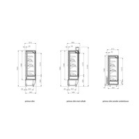 Wandkoeling met elektrische rolluik - Elektronische bediening - RVS