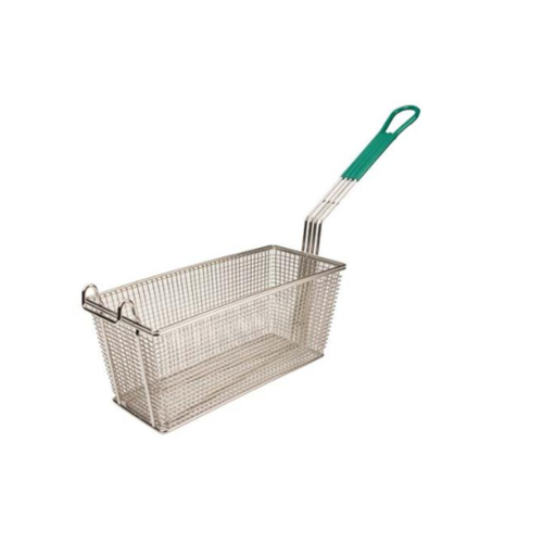  HorecaTraders PANIER À FRITE EN ÉTAMÉ - 337X146X146 MM 