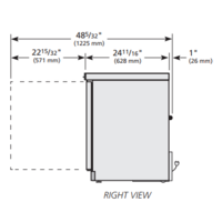 Pharmacy Fridge | 140 Liters | stainless steel | 2 grids