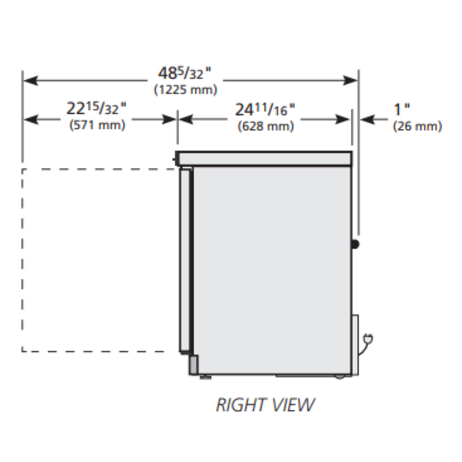 Pharmacy Refrigerator | 140 Liters | Stainless Steel | 2 Racks