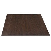 Square table top dark brown | 2 Dimensions