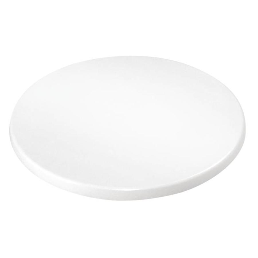 Runde Tischplatte weiß | 60 cm
