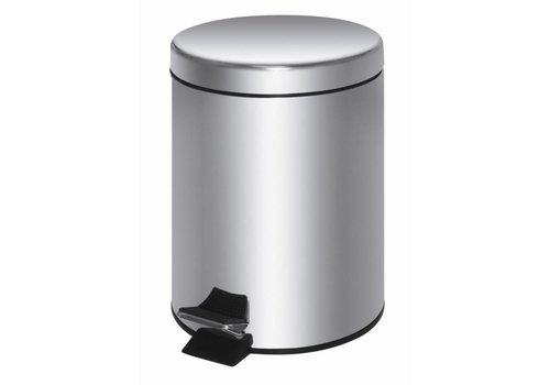  HorecaTraders Pedal bin made of stainless steel | 20 litres 