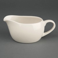 Ivory gravy boat porcelain | 34 cl (pieces 6)