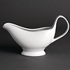 Olympia Porcelain White Sauce Boat 36 cl | 6 pieces