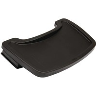 Dessus noir adapté aux chaises hautes