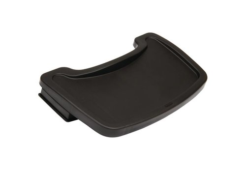  Rubbermaid Black top suitable for high chairs 
