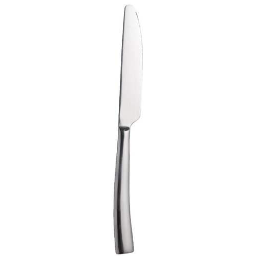  Olympia Tafelmesser aus Edelstahl, einzigartiges Design, 22 cm | 12 Stück 