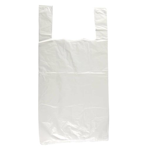  HorecaTraders Witte plastic tas (1000 stuks) 