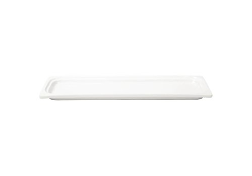 Olympia bac GN 2/4 blanc de 3 cm de profondeur | pièces 1 