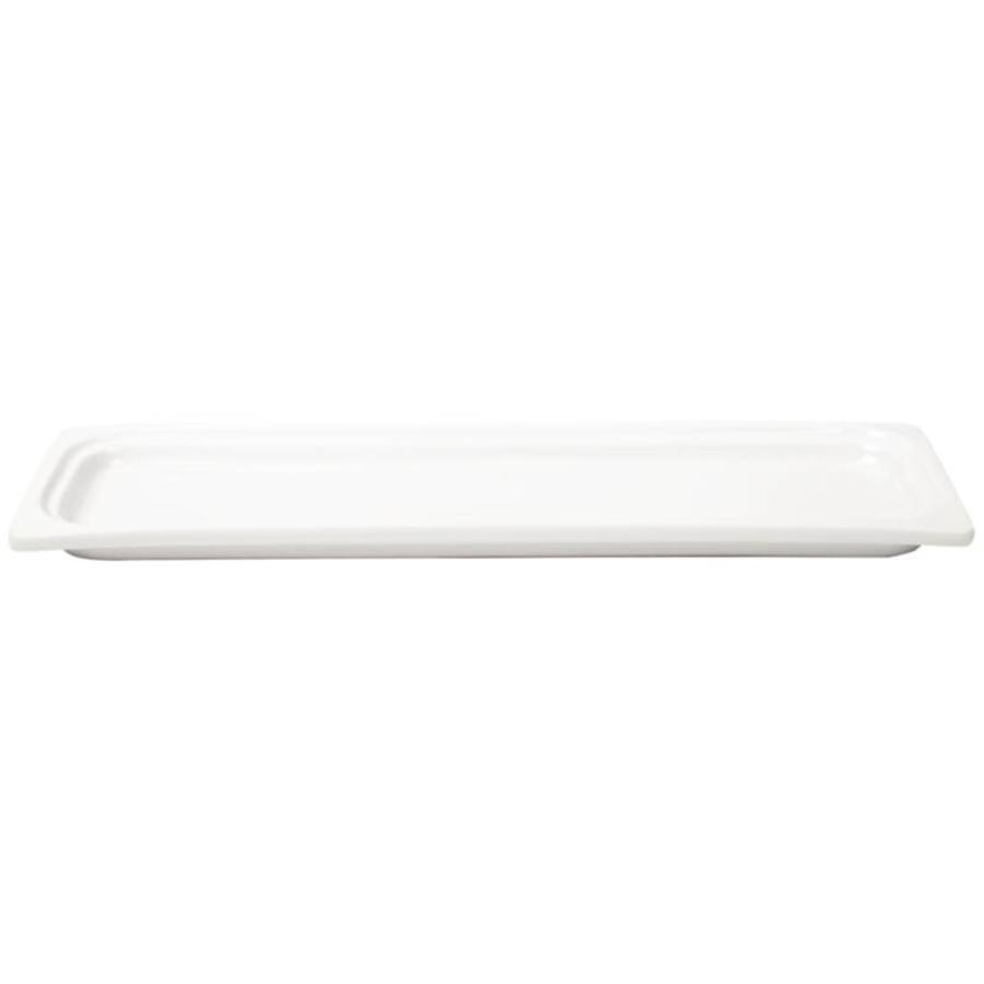 weißer GN 2/4 Behälter 3 cm tief | Stück 1