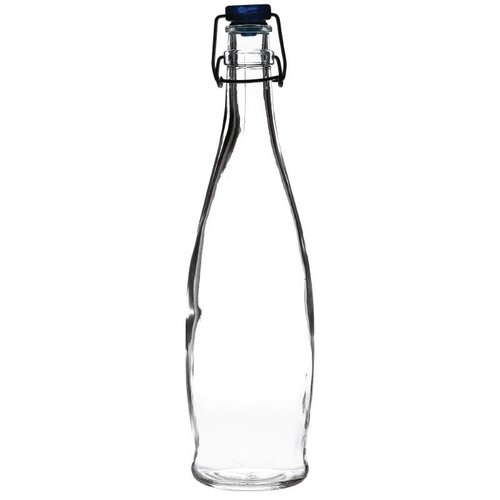  HorecaTraders Swing top glass water bottles, 1 l (6 pcs.) 