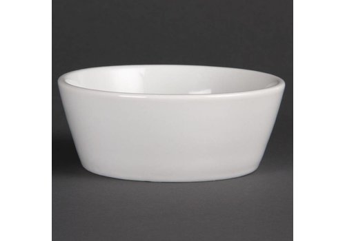  Olympia Bol en porcelaine blanche 12 cm | 12 pièces 