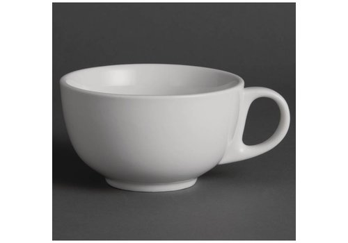  Olympia Cappuccino Cup White Porcelain 42 cl (Pieces 12) 