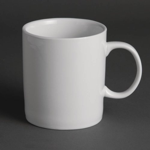  Olympia Porcelain Coffee Mugs White 51 cl (Pieces 12) 