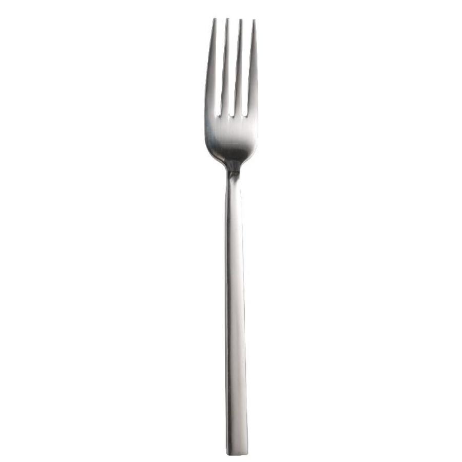 Fourchette de table de luxe en acier inoxydable 20,5 cm | 12 pièces