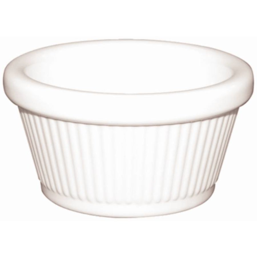 Ramekin Round Bowl White 11cl (Piece 12)