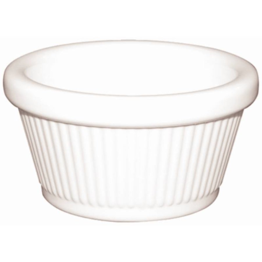 Ramekin Round Bowl White 11cl (Pieces 12)