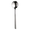 Cuillère à soupe traiteur en acier inoxydable 19 cm | 12 pièces