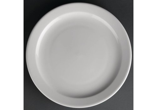  Athena Porcelain plate with narrow rim | 25 cm (pieces 12) 