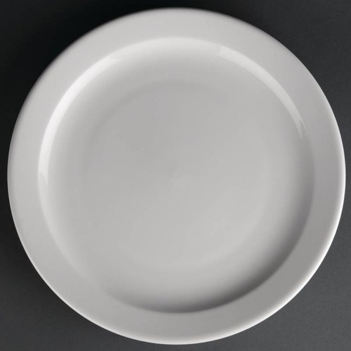  Athena Porcelain plate with narrow rim | 25 cm (pieces 12) 