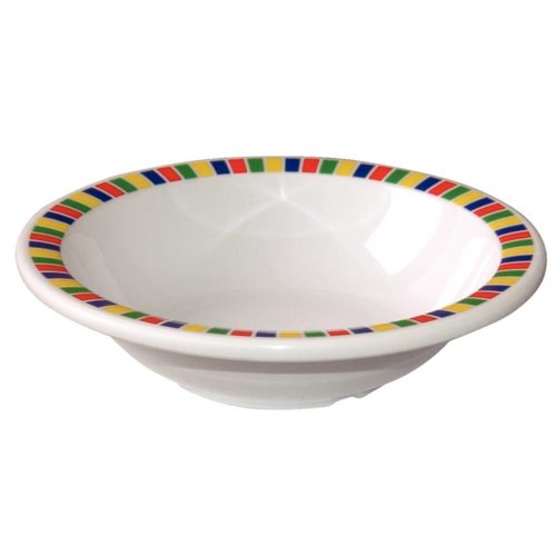  HorecaTraders Colorful Melamine Bowl 12 Pieces | 2 Formats 