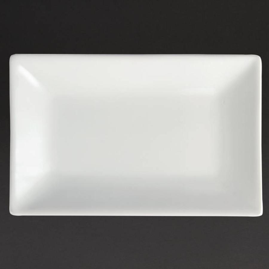bol rectangulaire en porcelaine | pièces 6